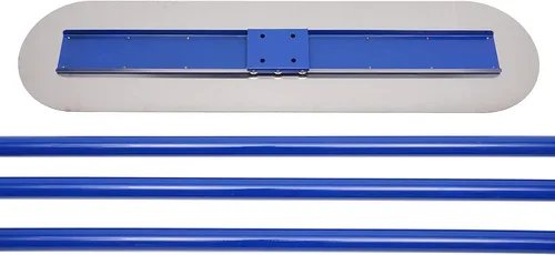 Vista 5 de Paleta de hormigón, kit de paleta de acabado ergonómico, herramienta de alisado de superficie para cemento y hormigón, herramientas de hormigón