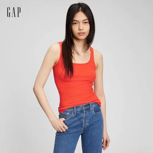 Vista 3 de GAP Women's Ribbed Tank Top
