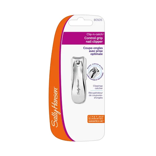 Vista 4 de Sally Hansen Beauty Tools, Clip N' Catch-Control Grip Clip para uñas con atrapador, 1 unidad (paquete de 1)
