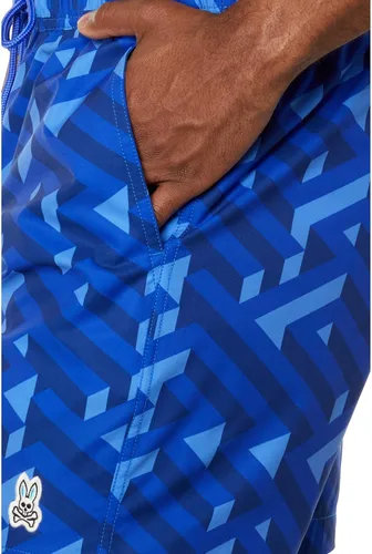Vista 3 de Psycho Bunny Pisani - Traje de baño Dazzling Blue MD, Azul (Dazzling Blue)
