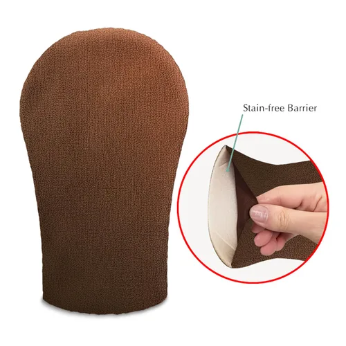 Vista 9 de Tan Physics True Color Sunless Tanner, 8 onzas líquidas (paquete de 3) con guante de bronceado, autobronceador, loción bronceadora sin sol