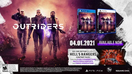 Vista 2 de Outriders Day One Edition - PlayStation 4