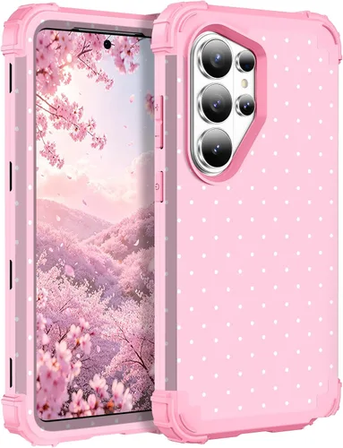 Vista 128 de Hocase Funda para Samsung Galaxy S26 Ultra, mandala beige