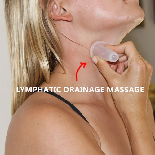 Vista 7 de Juego de ventosas faciales antienvejecimiento, masajeador facial. Levantamiento facial natural de DoSensePro. Mejora las arrugas de la piel