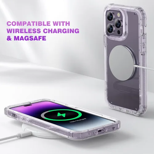 Vista 73 de DIACLARA - Funda transparente compatible con iPhone XR 6.1 pulgadas 2018