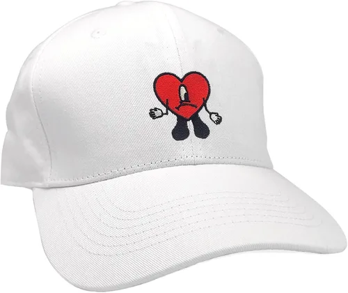 Vista 5 de Gorro de béisbol de algodón con diseño de conejo de Bad Rabbit Reggaeton Happy Easter unisex bordado ajustable