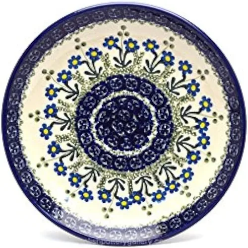 Vista 15 de Plato de cerámica polaca - Ensalada/Postre (7 3/4") - Otoño
