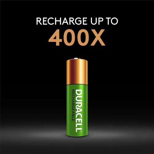 Vista 3 de Duracell Baterías recargables AA StayCharged