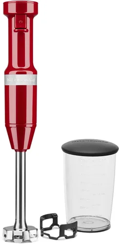 Vista 6 de KitchenAid Batidora de mano de 6 velocidades con batidores de borde flexible + batidora de mano con cable de velocidad variable KitchenAid Empire Red