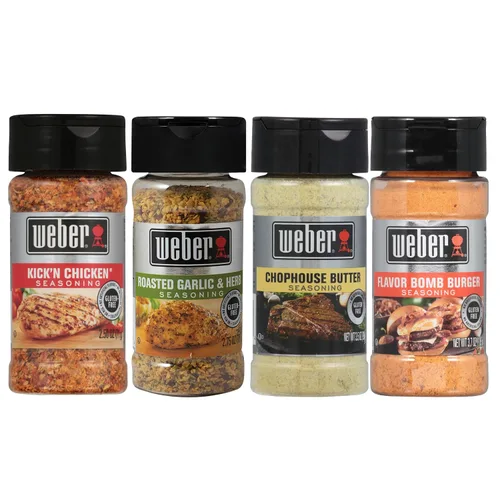 Vista 8 de Weber Flavor Bomb - Condimento para hamburguesas, 6.75 onzas