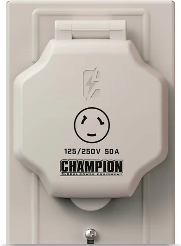 Vista 8 de Champion Power Equipment 50A 125/250V Caja de entrada de alimentación
