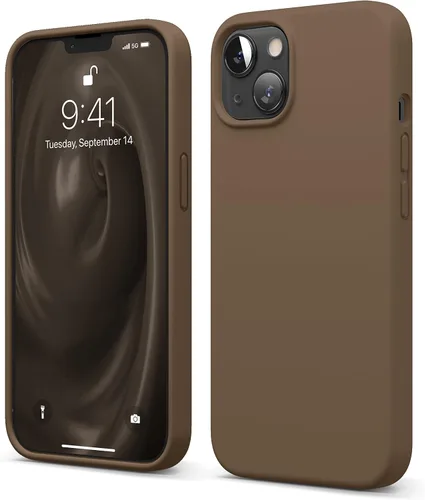 Vista 31 de elago - Carcasa de silicona líquida prémium para iPhone 13 Full Body Screen Camera Protective Cover, Shockproof, Slim Phone Case, Anti-Scratch