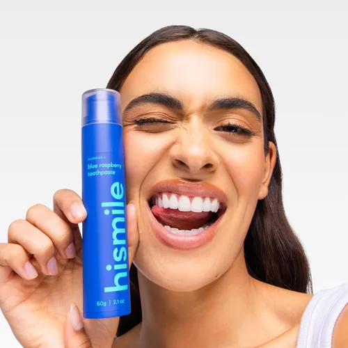 Vista 2 de Hismile Pasta de dientes aromatizada (frambuesa azul)