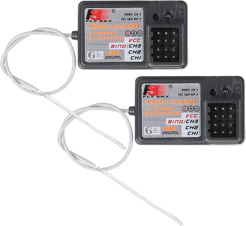 Vista 5 de Flysky - Receptor GR3E 2.4GHz 3CH para Flysky FS-GT2/GT2B/GT3B/GT3C/IT4S, 1 unidad