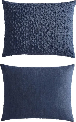 Vista 4 de Nautica - Juego de funda de edredón tamaño individual, ropa de cama de microfibra suave y acogedora con funda a juego, decoración del hogar
