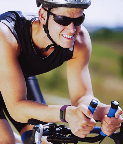 Vista 6 de Maledan Correa deportiva compatible con Fitbit Charge 5/Charge 6 bandas para mujeres y hombres, correa de repuesto suave e impermeable para Fitbit