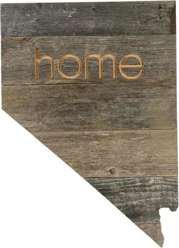 Vista 54 de Letrero de madera rústica de Alabama para casa de campo, decoración del hogar de pared estatal, es un gran regalo temático de AL para recién