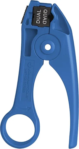 Vista 2 de Jonard Tools UST-135 Herramienta de pelado de 2 niveles para cables COAX RG7 y RG11