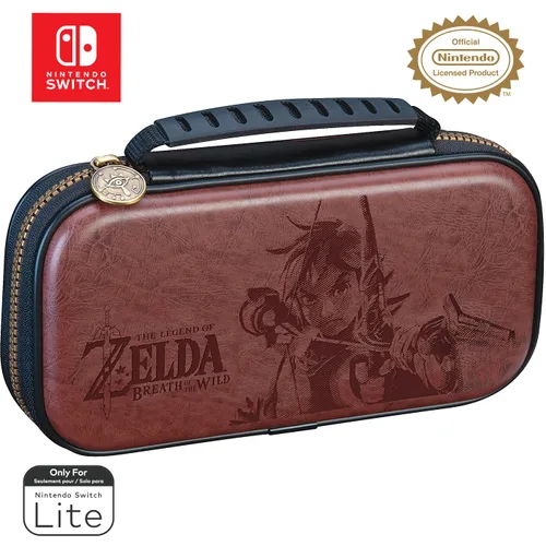 Vista 2 de Game Traveler Zelda Nintendo Switch Lite Case - Switch Lite Carrying Case for Switch Lite Travel Case Adjustable Viewing Stand Bonus Game Case