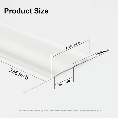 Vista 7 de Burlete para puerta, tapón de puerta cortable de 236 pulgadas de longitud, tapón adhesivo fuerte para puerta para puertas exteriores/interiores