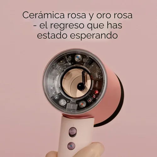 Vista 8 de Dyson Supersonic Nural™ Secador de pelo Rosa cerámico