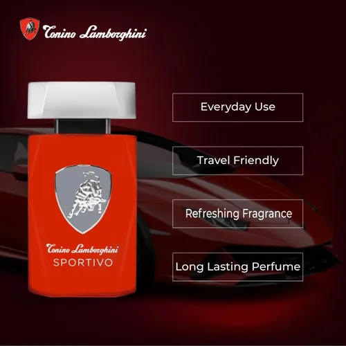 Vista 5 de Torino Lamborghini Tonino Lamborghini Sportivo Hombres EDT Spray 4.2 oz