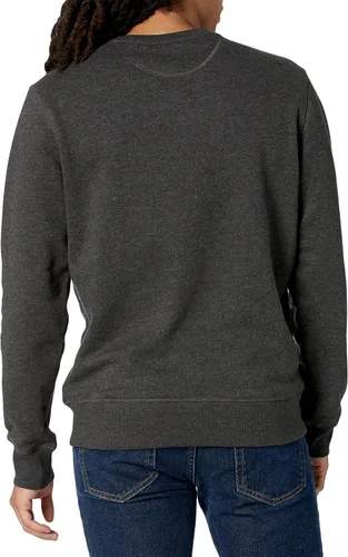 Vista 2 de Tienda Essentials Men's Fleece Crewneck Sweatshirt (Available in Big & Tall)