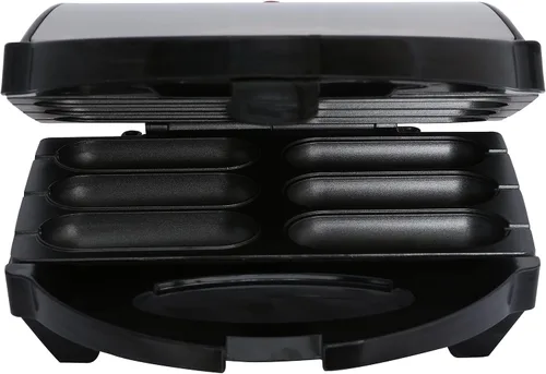 Vista 3 de Brentwood TS-601S - Máquina para perros de maíz antiadherente 6, acero inoxidable, plata, 5X10X10