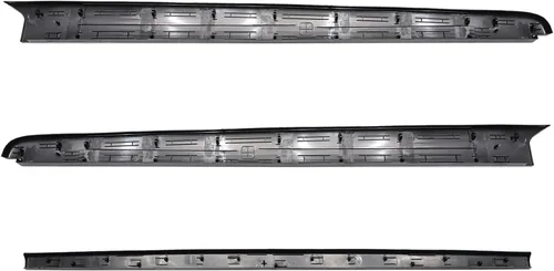 Vista 5 de Kit de moldura lateral 5.5' para lado izquierdo y derecho, barandilla de cama y tapa de cajuela compatible con Ford F150 2004-2005
