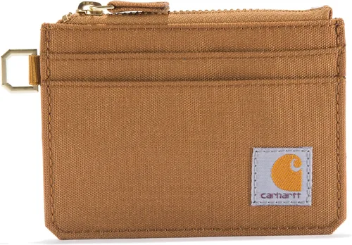 Vista 8 de Carhartt Cartera casual de nailon con cremallera para tarjetas para mujer