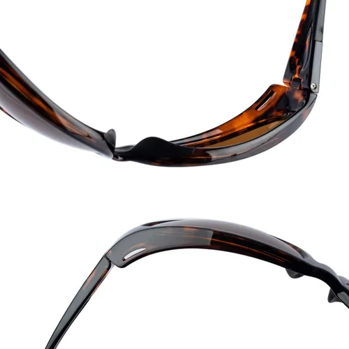 Vista 5 de BNUS Sunglasses for Men Women Polarized glass lens Color Mirrored Scratch Proof
