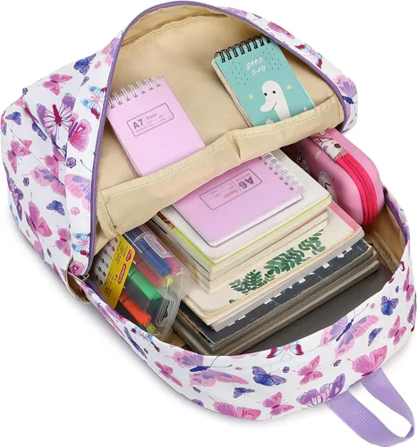 Vista 7 de CAMTOP Mochila preescolar para niños, mochila de jardín de infantes, mochila escolar, M