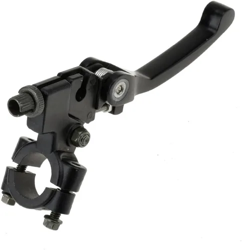 Vista 3 de HIAORS Palanca de freno de embrague cromada negra para manillar de 22mm 7/8 pulgada 110cc 125cc 140cc TTR 125cc SSR Xmotos Apollo 125 Pit Dirt Bike