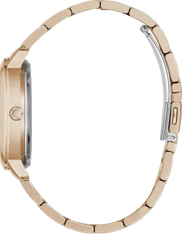 Vista 2 de GUESS Reloj de mujer Trend Clear de 1.417in, plateado
