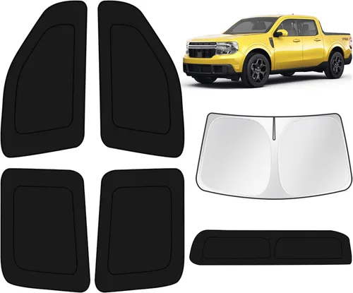 Vista 19 de KUST - Parasol plegable para parabrisas para BMW X1 E84, accesorios 2011 2012 2013 2014 2015, protector de visera de sol ajustable que bloquea
