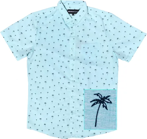 Vista 49 de Molokai Surf - Camisas hawaianas de manga corta con botones y corte ajustado