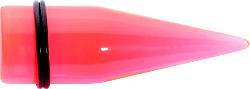 Vista 4 de White Acrylic Straight Taper Set Available in Sizes 14 Gauge to 00 Gauge 1.6mm (14 Gauge)