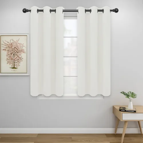 Vista 249 de Easy-Going - Cortinas opacas para dormitorio, aislamiento térmico sólido con ojales, cortinas de ventana para reducción de ruido, cortinas