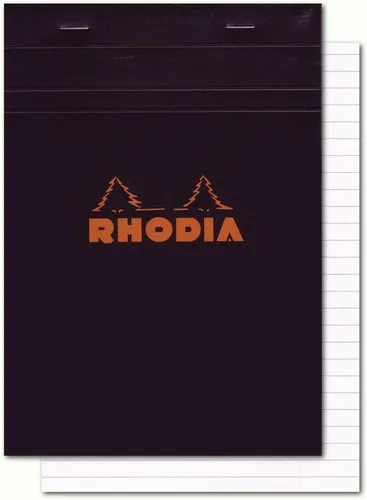 Vista 10 de Rhodia Libreta A7 engrapada Anaranjado