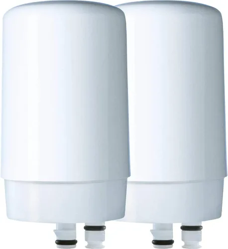 Vista 2 de Sistema de Filtro de Agua para Llaves marca Brita, Incluye: 1 Sistema + 2 Filtros