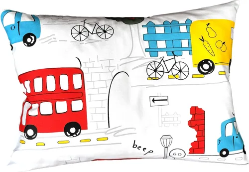 Vista 17 de 13x18 Funda de almohada para niños pequeños - Pequeña funda de almohada de viaje de algodón, funda de almohada para niños con patrón de avión