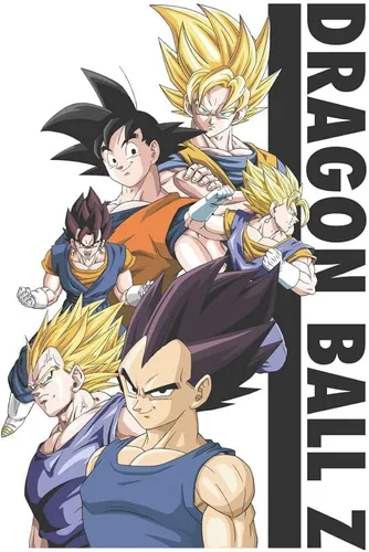 Vista 2 de Dragon Ball Z Anime - Camiseta, Blanco