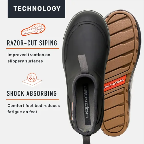 Vista 5 de Grundens DECK-BOSS - Botines para hombre, duraderos, impermeables