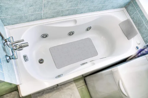 Vista 11 de Popular Bath Tejido de gofre, 17"x 36", gris pardo
