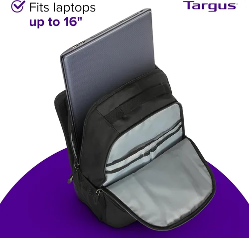 Vista 10 de Targus Mochila para portátil de 16 pulgadas Ascend Negro