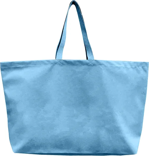 Vista 20 de Bolsa de lona grande, extra grande, para compras, playa, reutilizable, más grande, bolsa sólida lisa de 28 x 8 x 16 pulgadas Largest Plain Solid