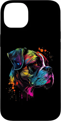 Vista 15 de Boxer Dog Lovers Pop Art Design Cute Boxer Dog Case for iPhone 16