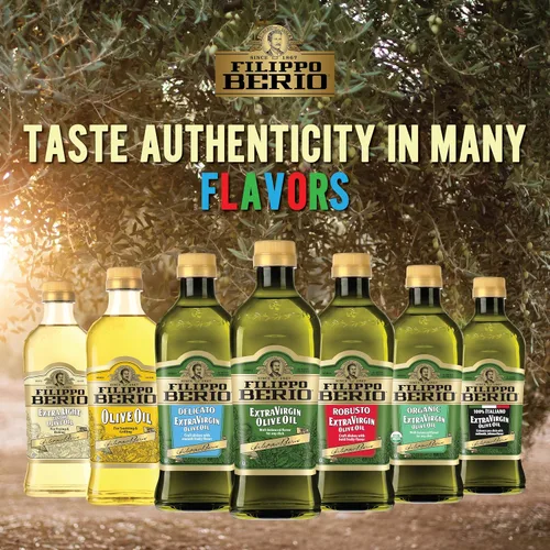 Vista 8 de Filippo Berio Aceite de oliva puro, lata de 101.4 onzas
