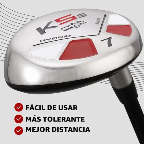 Vista 4 de Majek Golf para hombre todo híbrido #7 Senior Flex diestro nueva utilidad A Flex Graphite Golf Club