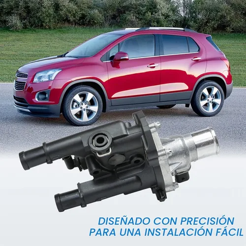 Vista 7 de Ensamble de Termostato y Carcasa de Refrigerante del Motor con Junta de Sensor de Reemplazo para Chevrolet Cruze 2011-2015/Sonic 2012-2015/Trax